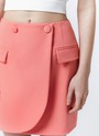 Юбка Мини, цвет: коралловый Allweneed
Юбка длины мини с имитацией запаха. Пуговицы, обтянутые собственной тканью и накладные клапаны. Посадка на талии. Мы изготовили модель из прочной костюмной ткани, благодаря этому юбка хорошо садится по фигуре. Прекрасно смотрится с укороченным жакетом.
На модели размер XS