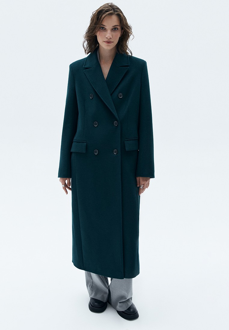 ДВУБОРТНОЕ УДЛИНЁННОЕ ПАЛЬТО, цвет: темно-изумрудный Allweneed
Двубортное пальто длины миди из итальянской шерстяной ткани. Модель прямого силуэта с классической линией плеч. Два накладных кармана. Пальто, которое подойдет к лаконичному образу на каждый день и к строгому костюму и вечернему платью. Ткань высокого качества имеет характерный легкий отблеск, что добавляет образу немного шика. Модель достаточно свободная, поэтому вы можете легко передвигаться по городу.
Температурный режим до +5 C