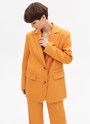 Жакет однобортный oversize, цвет: рыжий Allweneed