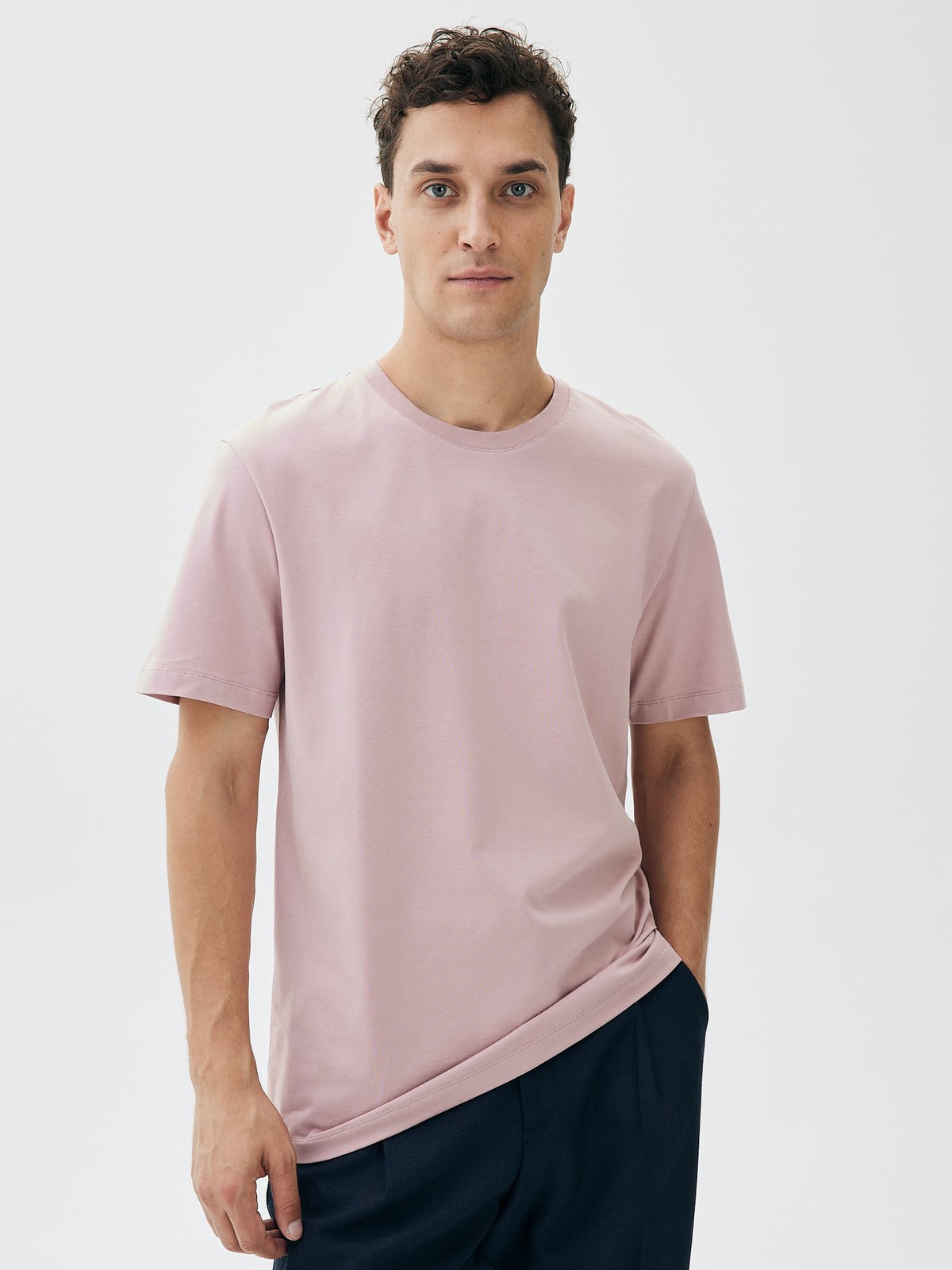 Футболка, цвет: пудровый Allweneed