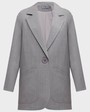 Однобортный жакет свободного кроя из фактурной ткани с содержанием шерсти, - еще одна вариация любимого всеми стиля smart-casual. Расслабленный силуэт данной модели отлично подойдет для создания повседневных образов.

На модели размер XS
