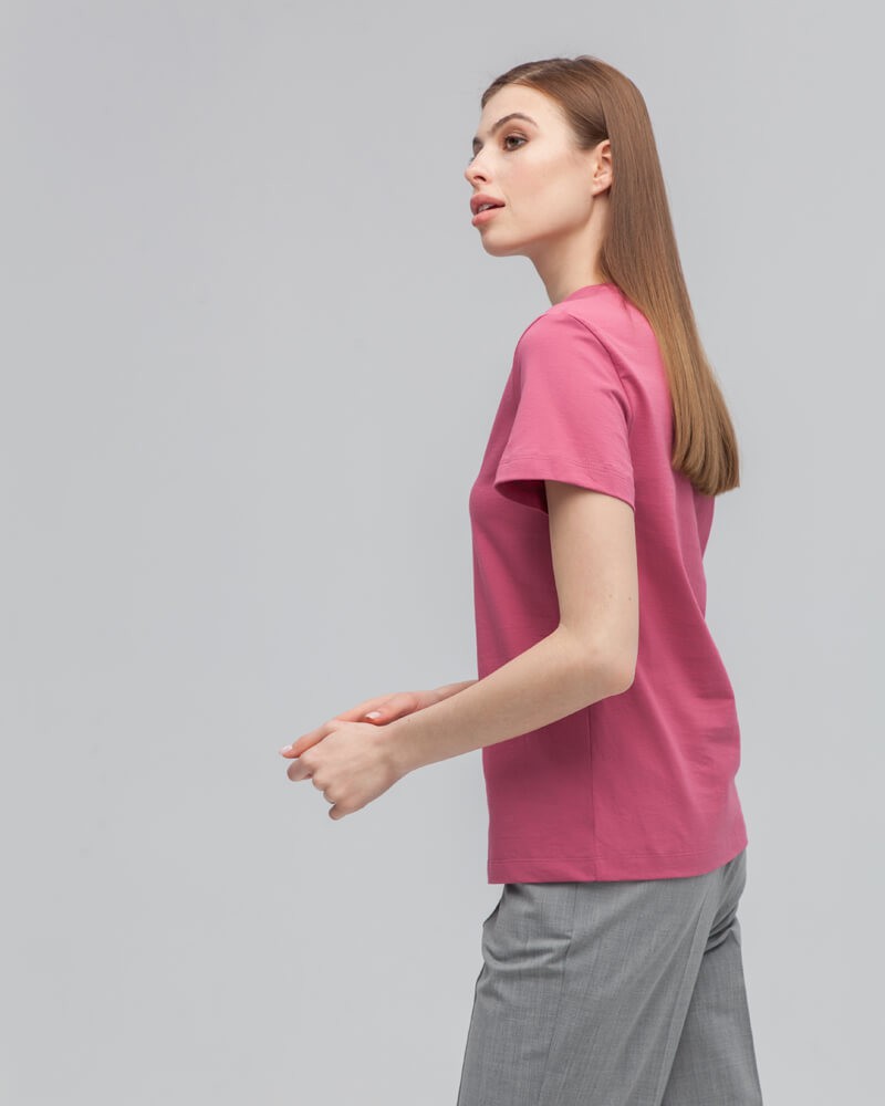 Футболка TS-003 (карминно-розовый)