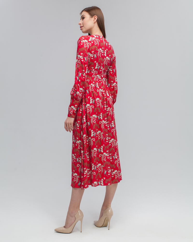 Платье DR-027-1 (алый)