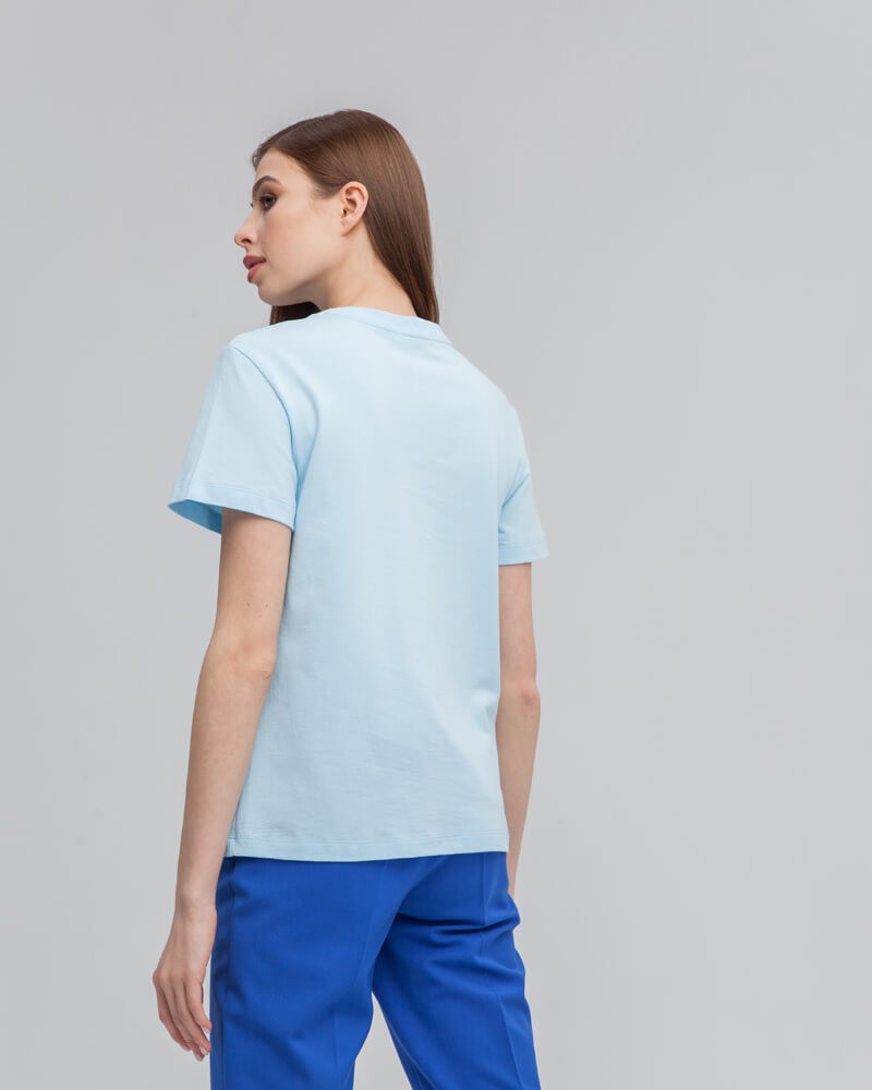 Футболка TS-003 (голубой)