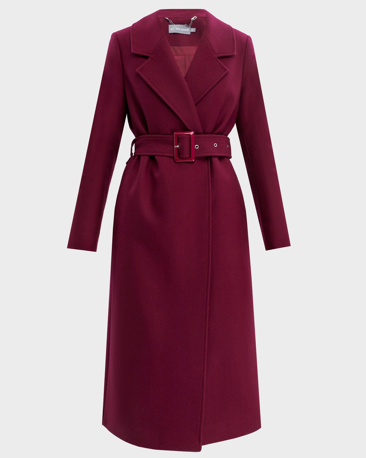 Утепленное пальто-халат с втачанным рукавом классической посадки и английским воротником. Дополнено поясом с пряжкой в тон изделия. Благодаря утонченному крою и утеплителю в подкладке с пальто можно создавать элегантные и женственные зимние образы.

Модель будет согревать вас до -10 градусов.

На модели размер XS