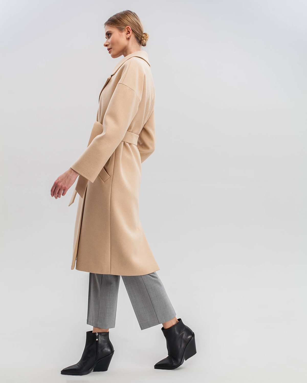 Пальто - Harvey CO-006 (бежевый)