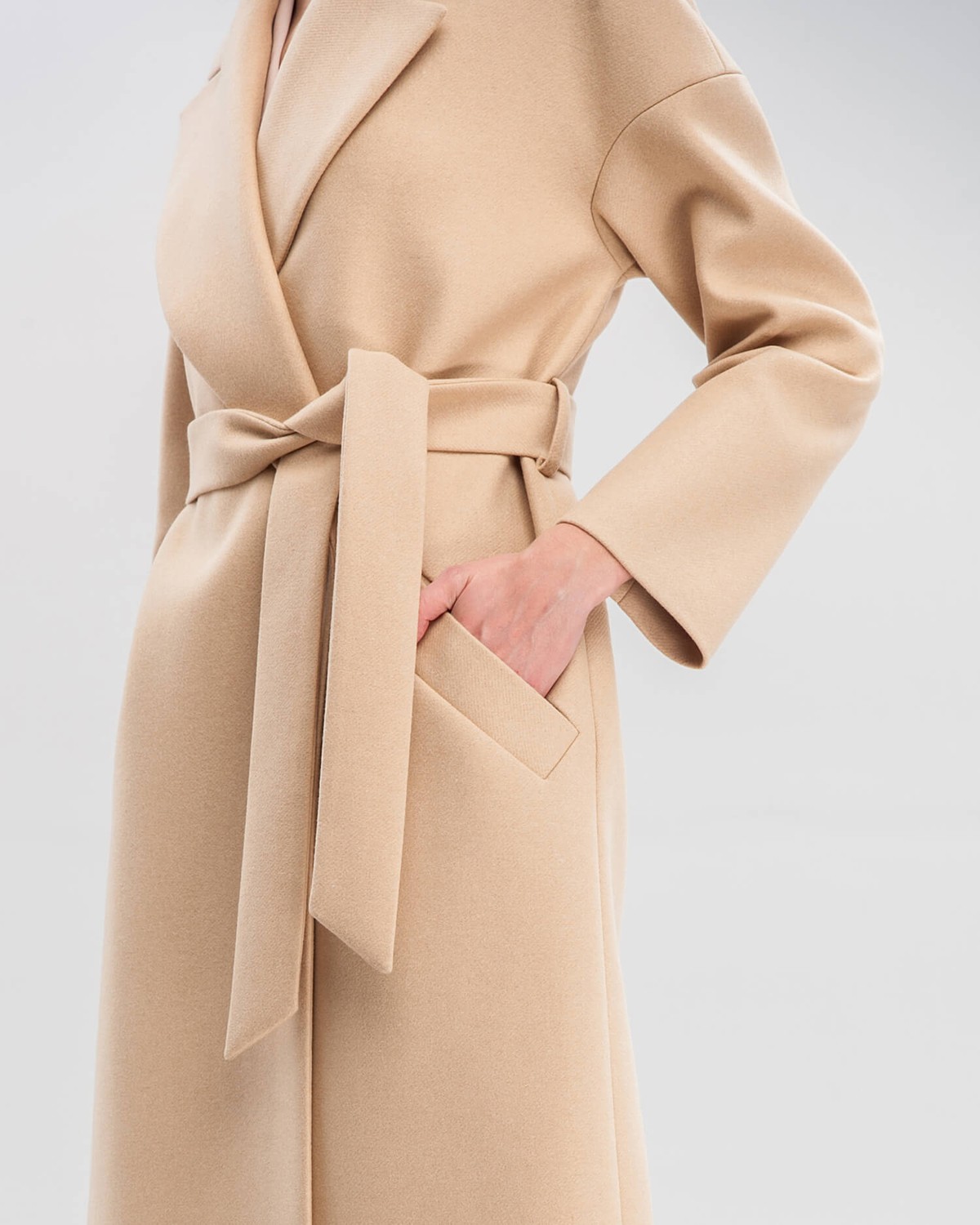 Пальто - Harvey CO-006 (бежевый)