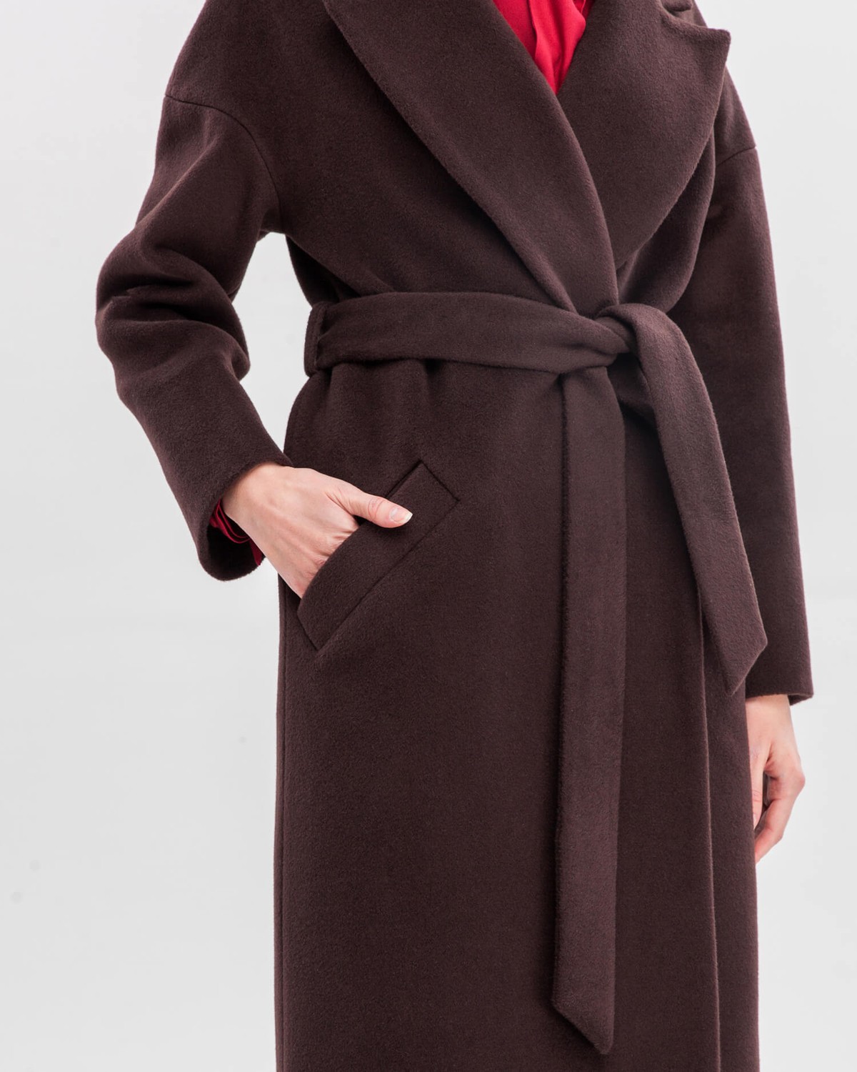 Пальто - Harvey CO-006 (коричневый)