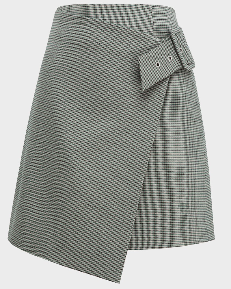 Юбка SK-008-1 (глен зеленый)