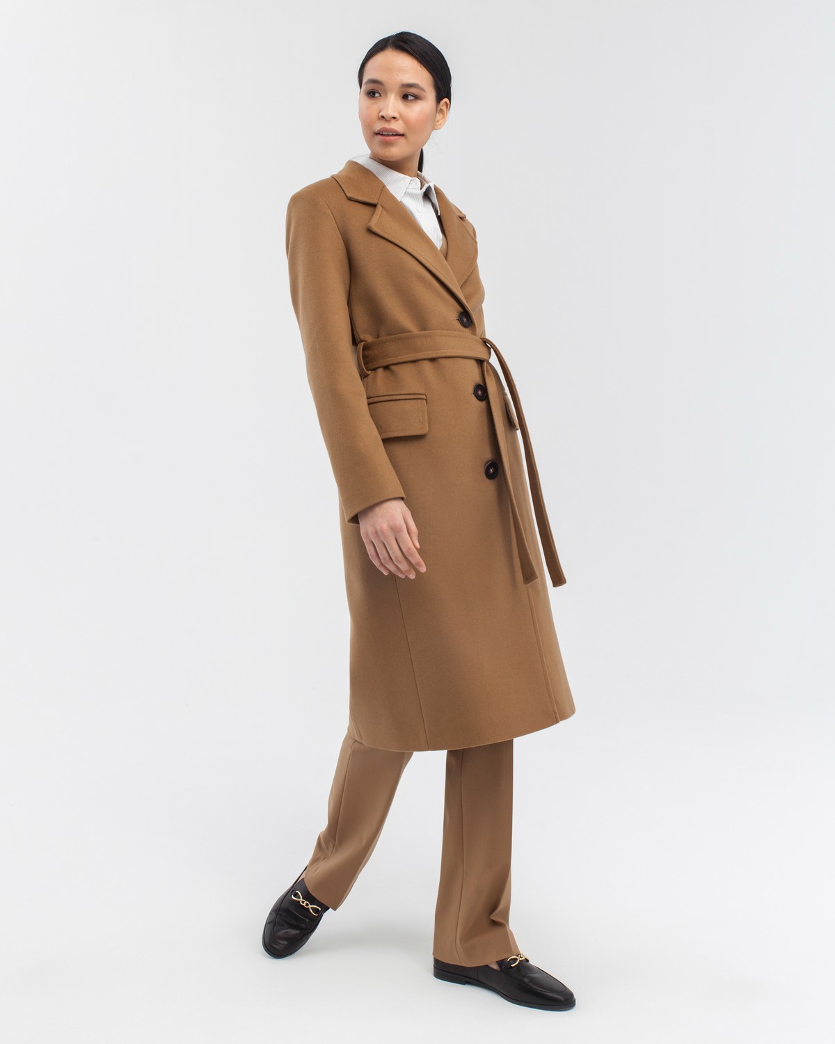 Пальто - Olivia CO-030 (кэмел)