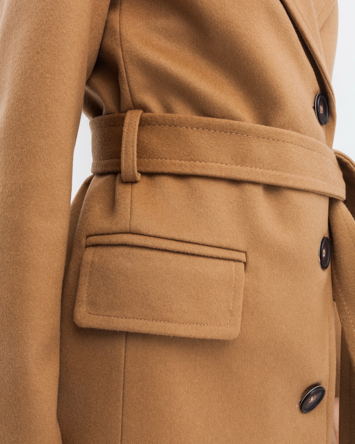 Пальто - Olivia CO-030 (кэмел)