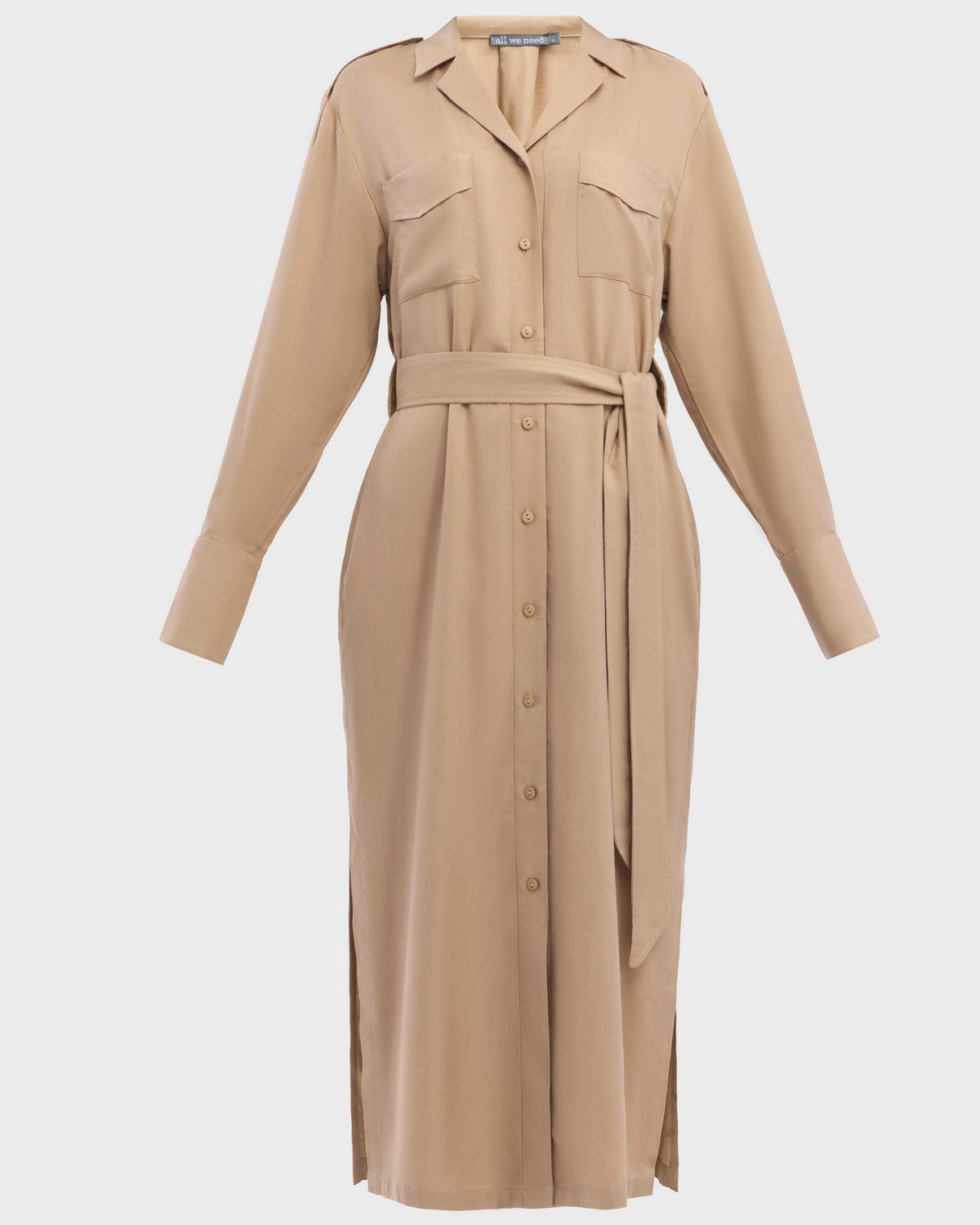 Платье DR-044 (бежевый)