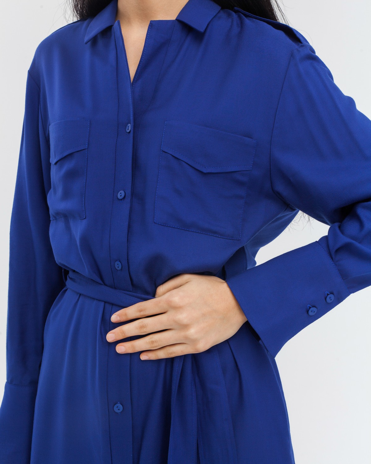 Платье DR-044 (синий)