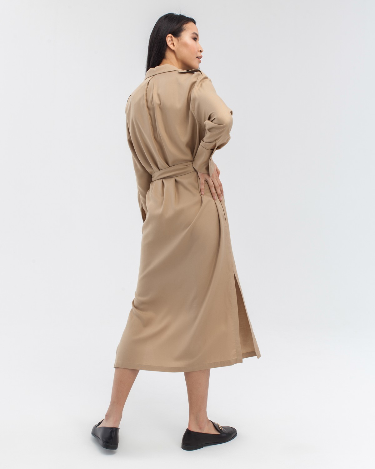 Платье DR-044 (бежевый)