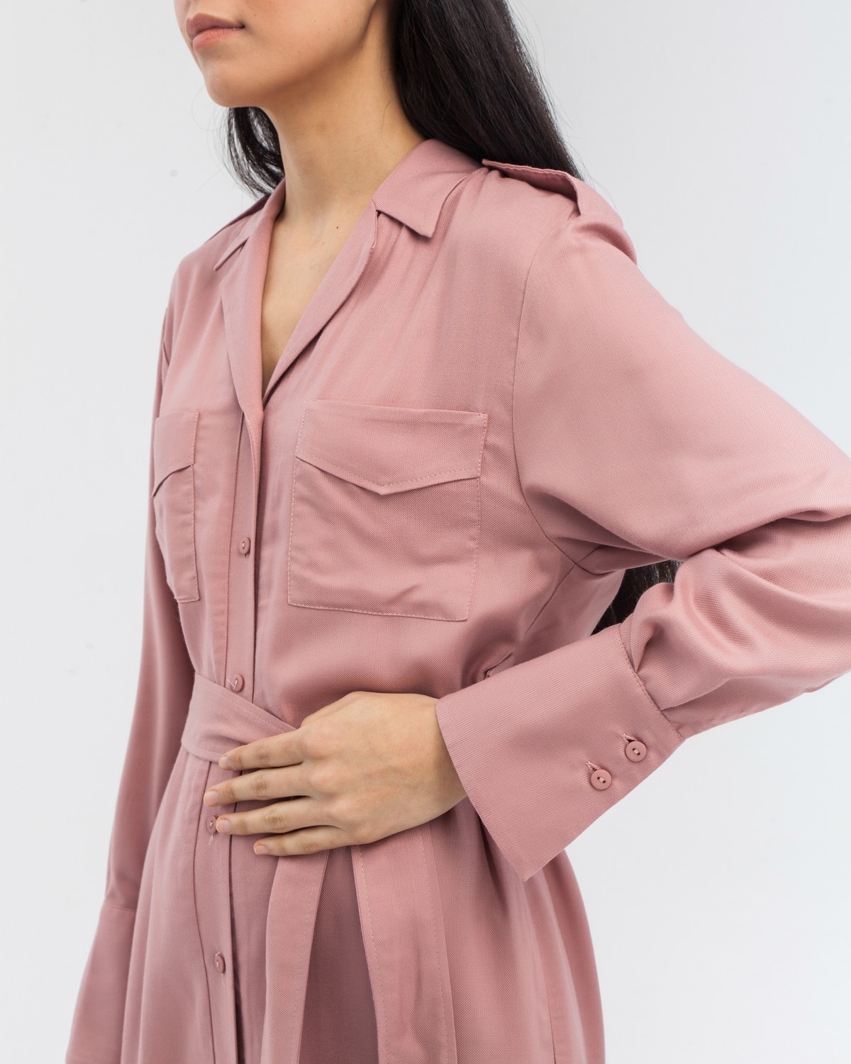 Платье DR-044 (пудра)