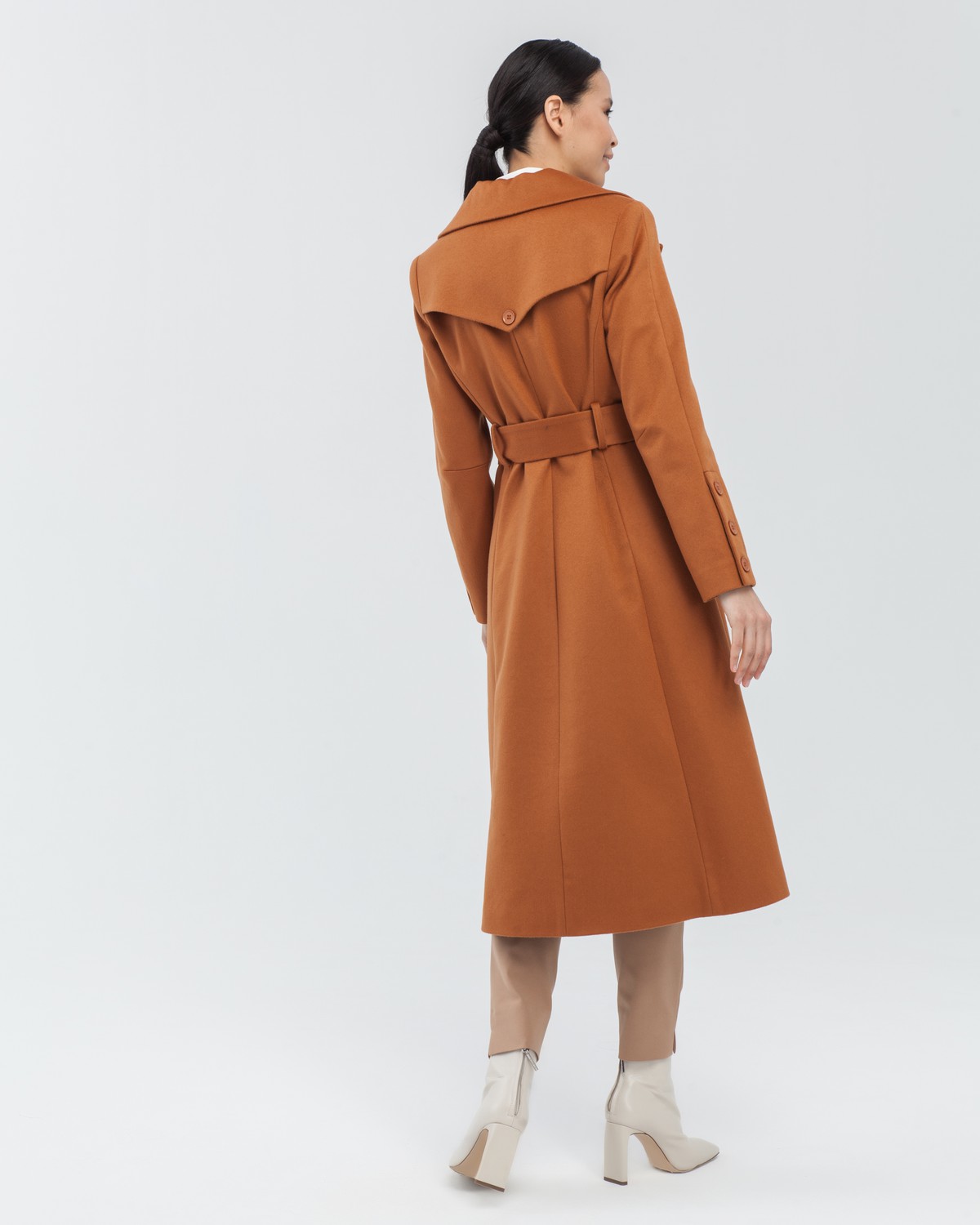 Пальто Ashlie (CO-047) (коричневый)