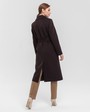 Пальто из плотной шерсти на подкладе. Модель прямого силуэта с английским воротником, классической линией плеча. Дополнено двумя вместительными втачными карманами и поясом из основного материала.
Женственный силуэт пальто и пояс, подчеркивающий талию, делает эту модель идеальным вариантом для любителей классики.

На модели размер XS