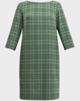 Платье DR-051 (зеленая клетка)