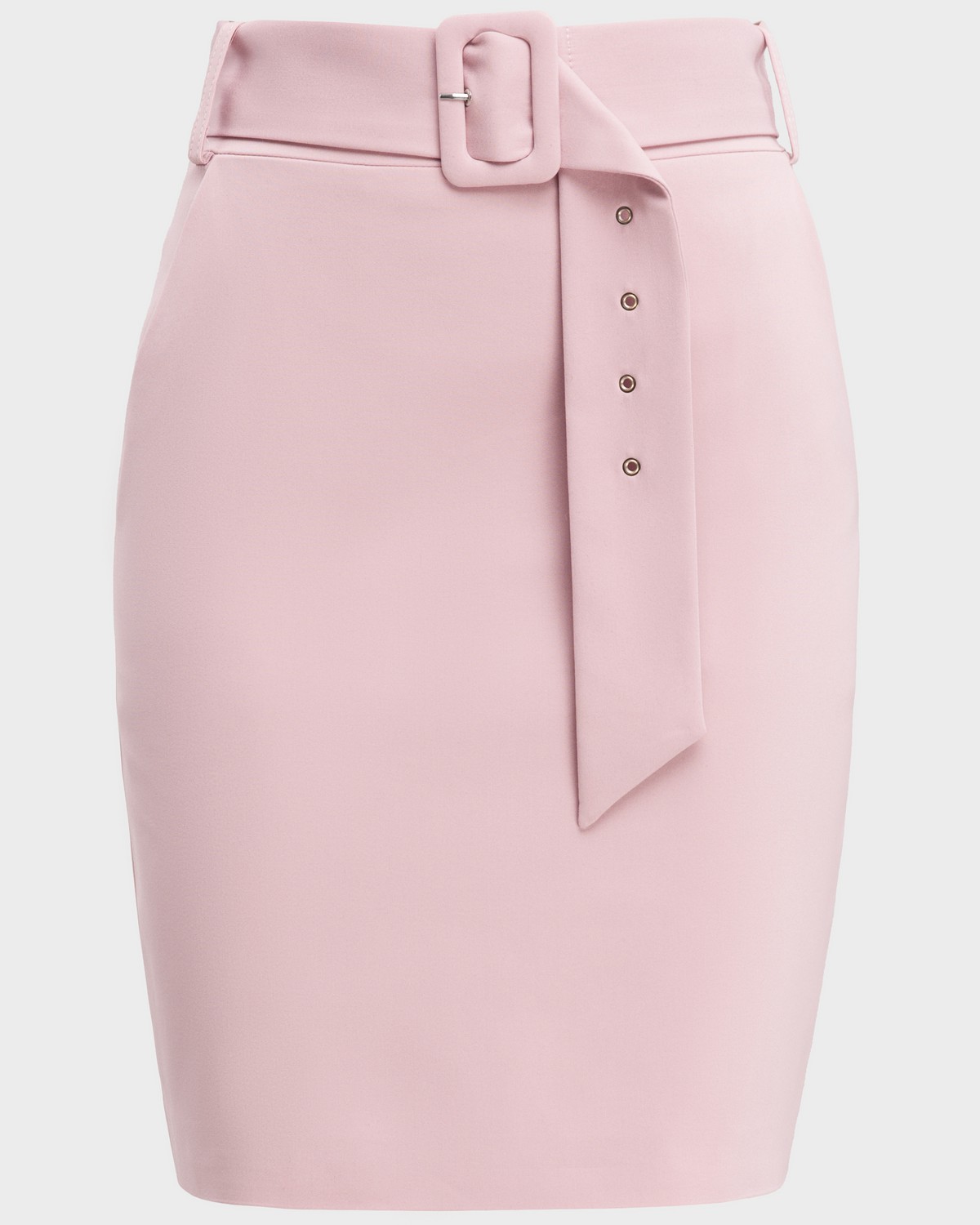 Юбка длины мини с карманами. Дополнена широким длинным поясом в тон с обтяжной пряжкой. Сочетайте с жакетом в тон, чтобы создать игривый деловой образ.

На модели размер XS