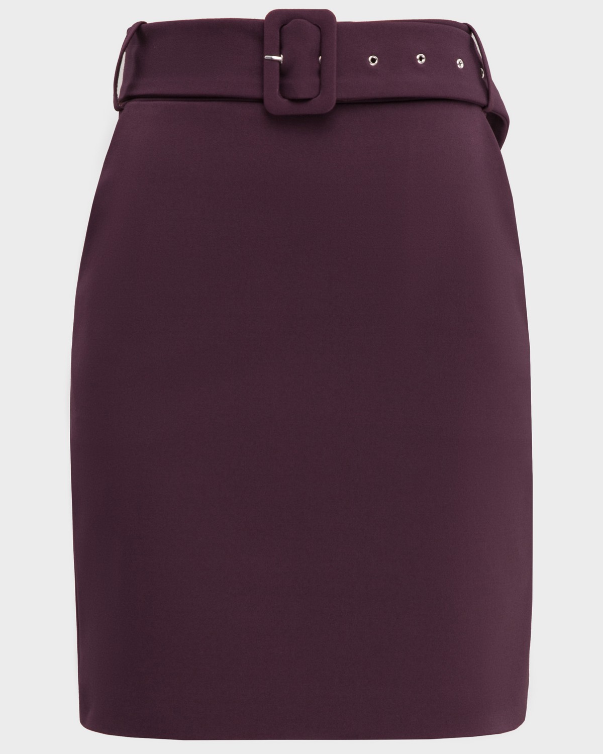 Юбка длины мини с карманами. Дополнена широким длинным поясом в тон с обтяжной пряжкой. Сочетайте с жакетом в тон, чтобы создать игривый деловой образ.

На модели размер XS