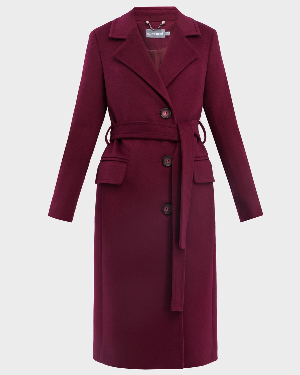 Пальто прямого силуэта Olivia, цвет: винный Allweneed Пальто из плотной шерсти на подкладке. Модель прямого силуэта санглийским воротником и классической линией плеча, застегивается на пуговицы, дополнено двумя вместительными карманами с клапаном и поясом в тон изделия. Модель средней длины хорошо смотрится как на миниатюрных, так и на высоких девушках.
На модели размер XS