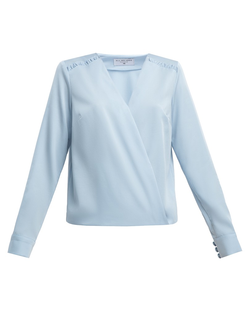 Блуза BL-012 (голубой)