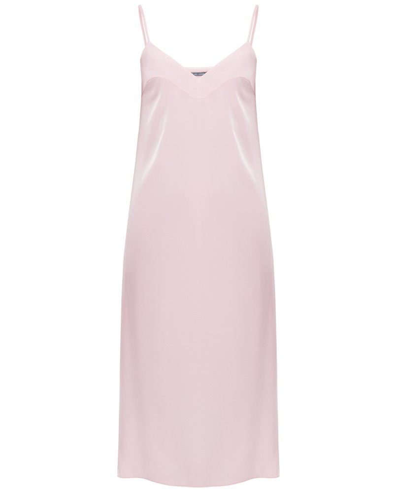 Платье DR-029 с банданой BN-002 (розовый)