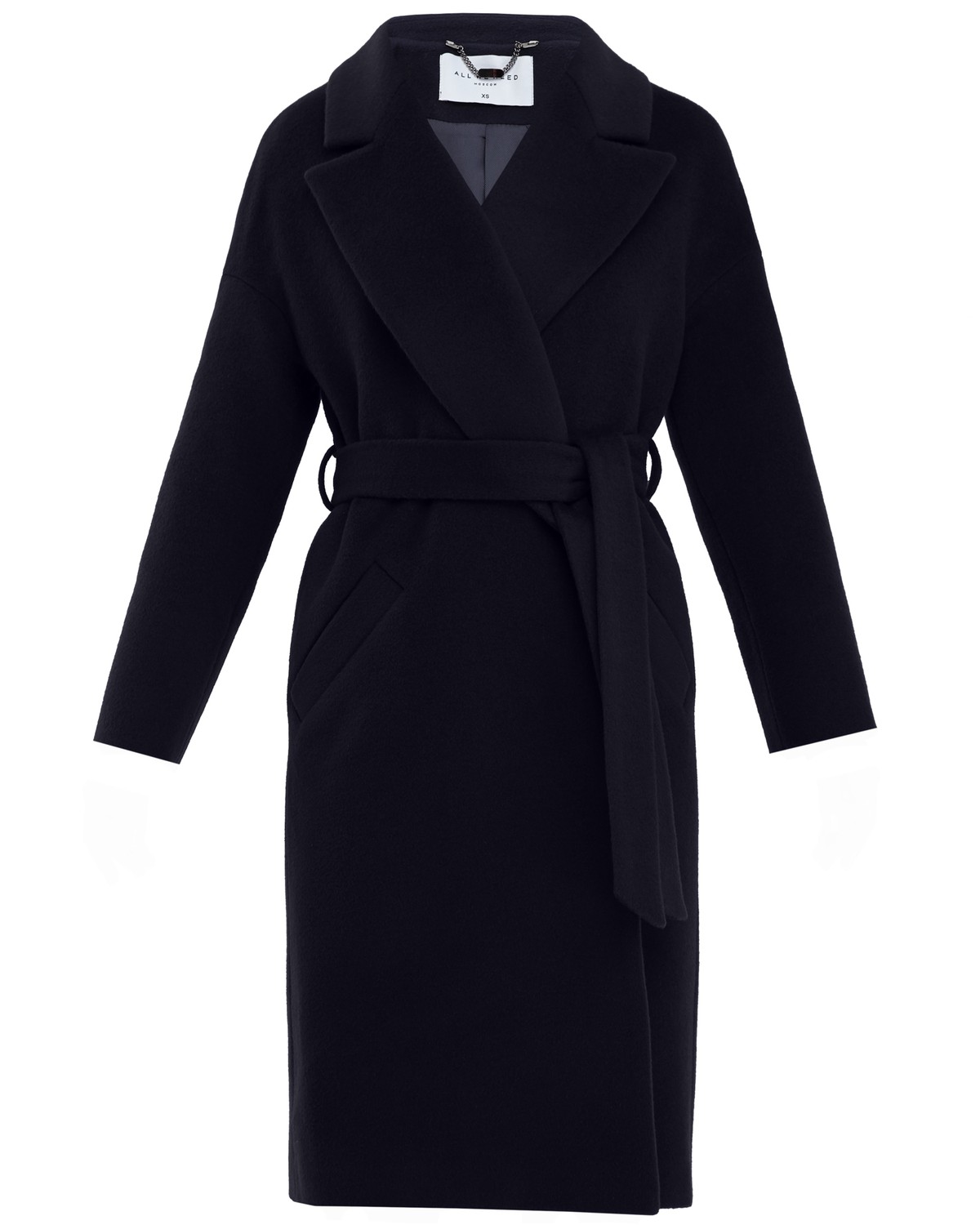 Пальто - Harvey CO-006 (темно-синий)