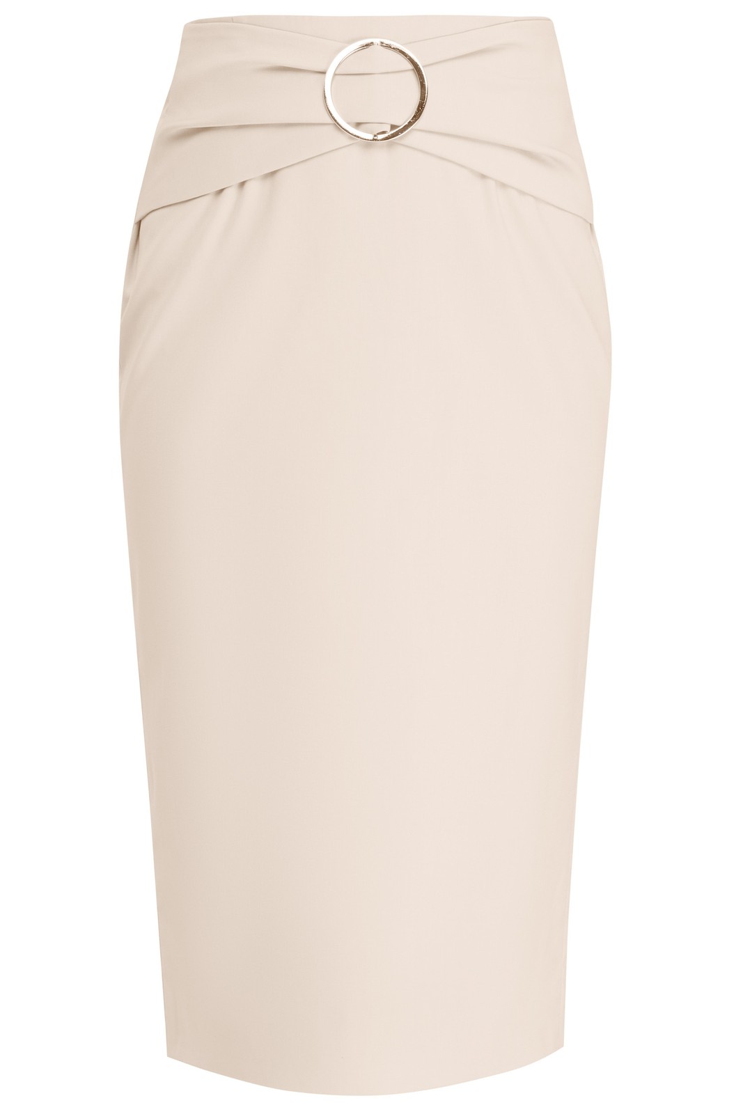 Юбка-карандаш с драпировкой на поясе, цвет: бежевый Allweneed
Юбка-карандаш оформлена декоративной драпировкой и поясом с широкой круглой пряжкой. Шлица для удобства ходьбы сзади. Модель идеально подчеркнет фигуру и поможет создать стильный деловой образ.
На модели размер M