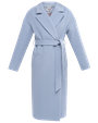 Пальто-халат Harvey со спущенным рукавом, цвет: серо-голубой Allweneed Пальто-халат из плотной шерсти. Модель прямого силуэтас английским воротником.Пальто дополнено двумя вместительными карманами,без застежки, с поясом из основного материала.
На модели размер XS