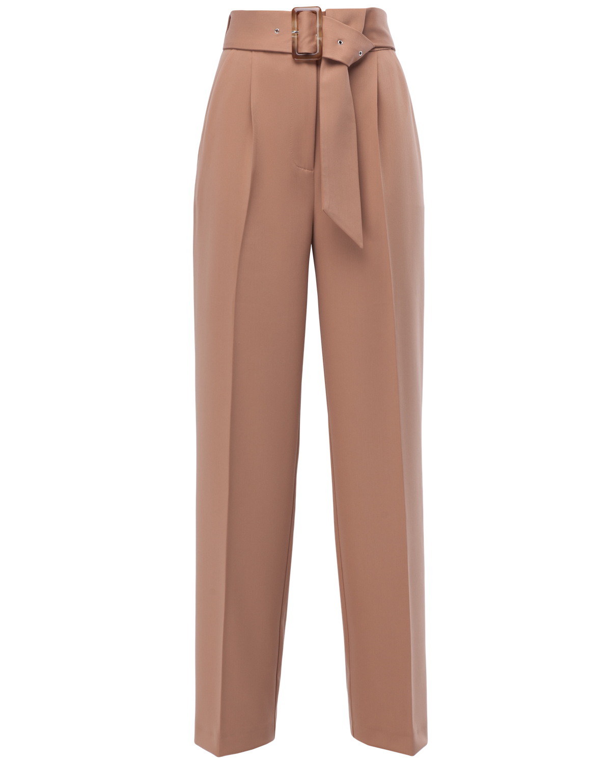 Брюки широкие прямые, цвет: кэмел Allweneed Широкие прямые брюки из плотной вискозы с посадкой на талии. Дополнены длинным поясом в тон изделия с обтяжной пряжкой. Свободный крой и структурированный силуэт позволяет создавать не только деловые, но и расслабленные повседневные образы. Брюки универсальной длины, поэтому легко сочетаются как с плоским ходом, так и с обувью на каблуках.
На модели размер XS