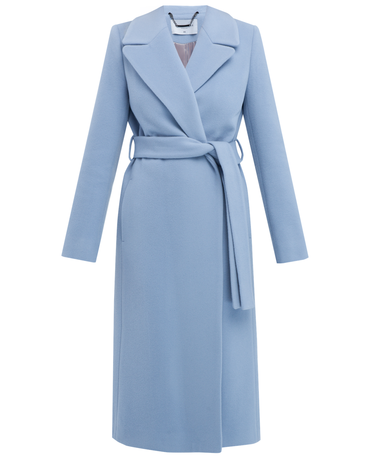 Пальто из плотной шерсти на подкладе. Модель прямого силуэта с английским воротником, классической линией плеча. Дополнено двумя вместительными втачными карманами и поясом из основного материала.
Женственный силуэт пальто и пояс, подчеркивающий талию, делает эту модель идеальным вариантом для любителей классики.

На модели размер XS