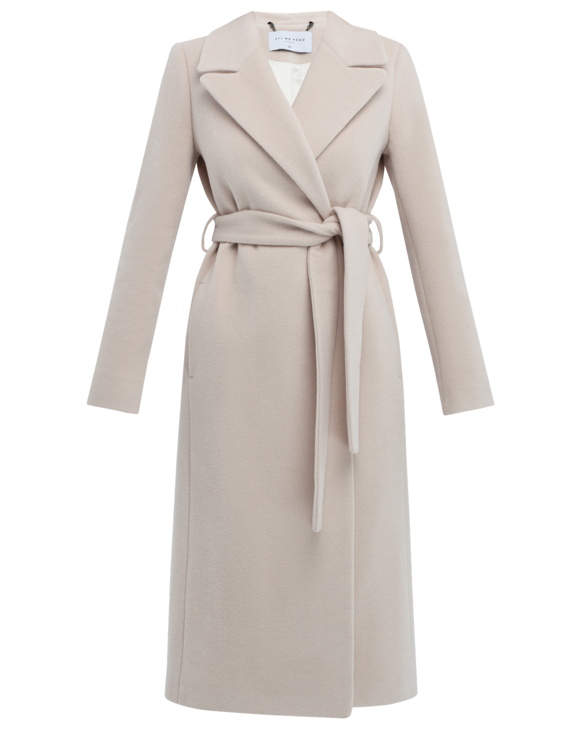 Пальто из плотной шерсти на подкладе. Модель прямого силуэта с английским воротником, классической линией плеча. Дополнено двумя вместительными втачными карманами и поясом из основного материала.
Женственный силуэт пальто и пояс, подчеркивающий талию, делает эту модель идеальным вариантом для любителей классики.

На модели размер XS