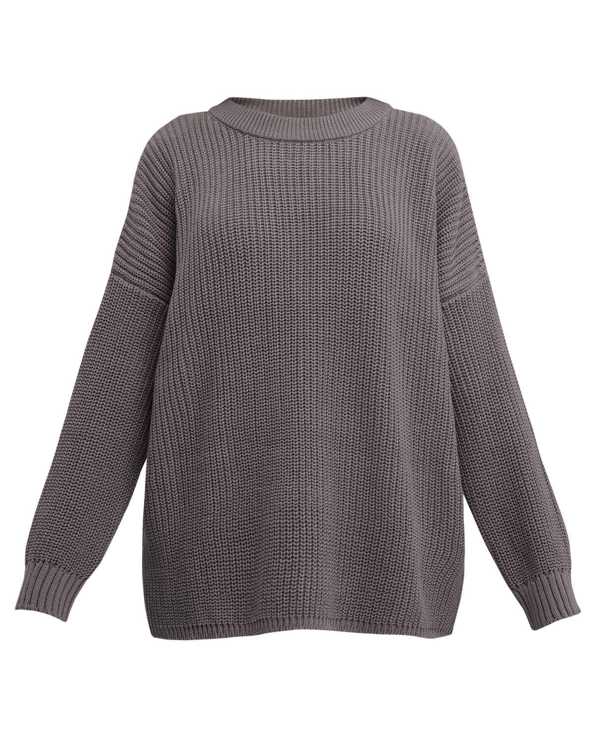 Хлопковый свитер крупной вязки с круглым вырезом. В нем удобно и уютно, его обладательница будет выглядеть как никогда женственно и изящно. Нежный хлопок дышит и позволяет поддерживать оптимальный температурный режим.