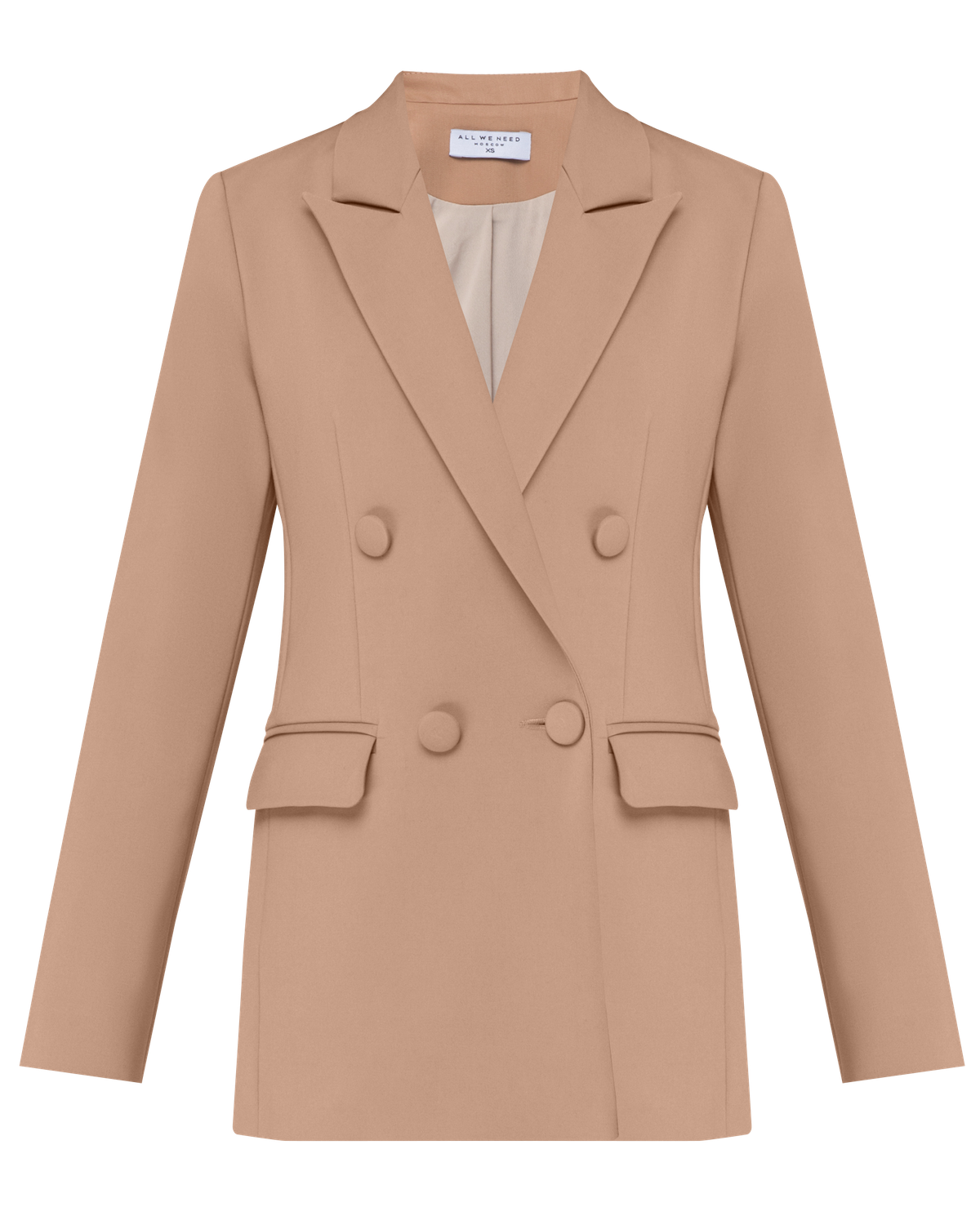 Двубортный жакет свободного кроя с обтяжными пуговицами и клапанами на карманах. Сочетайте с брюками в тон для создания изысканного, делового или вечернего образа. Бестселлер базовой коллекции, который мы повторили этой осенью в глубоких природных оттенках.

На модели размер XS