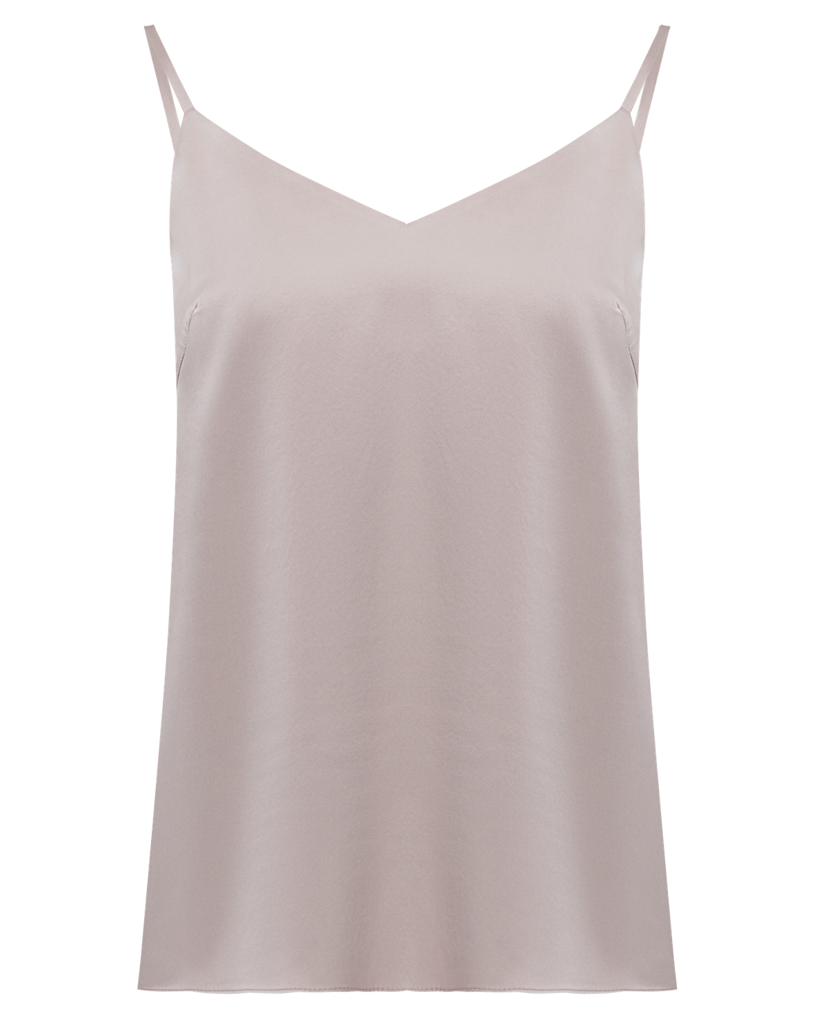Двухслойный шелковый топ в бельевом стиле с V образным вырезом незаменимая база. Надевайте его подо все под жакет, под свитер, под кардиган, или носите поверх футболки. Наш совет купите топ в нескольких цветах, сочетающихся с вашим любимым брючным костюмом, чтобы создавать больше образов под настроение.

На модели размер XS