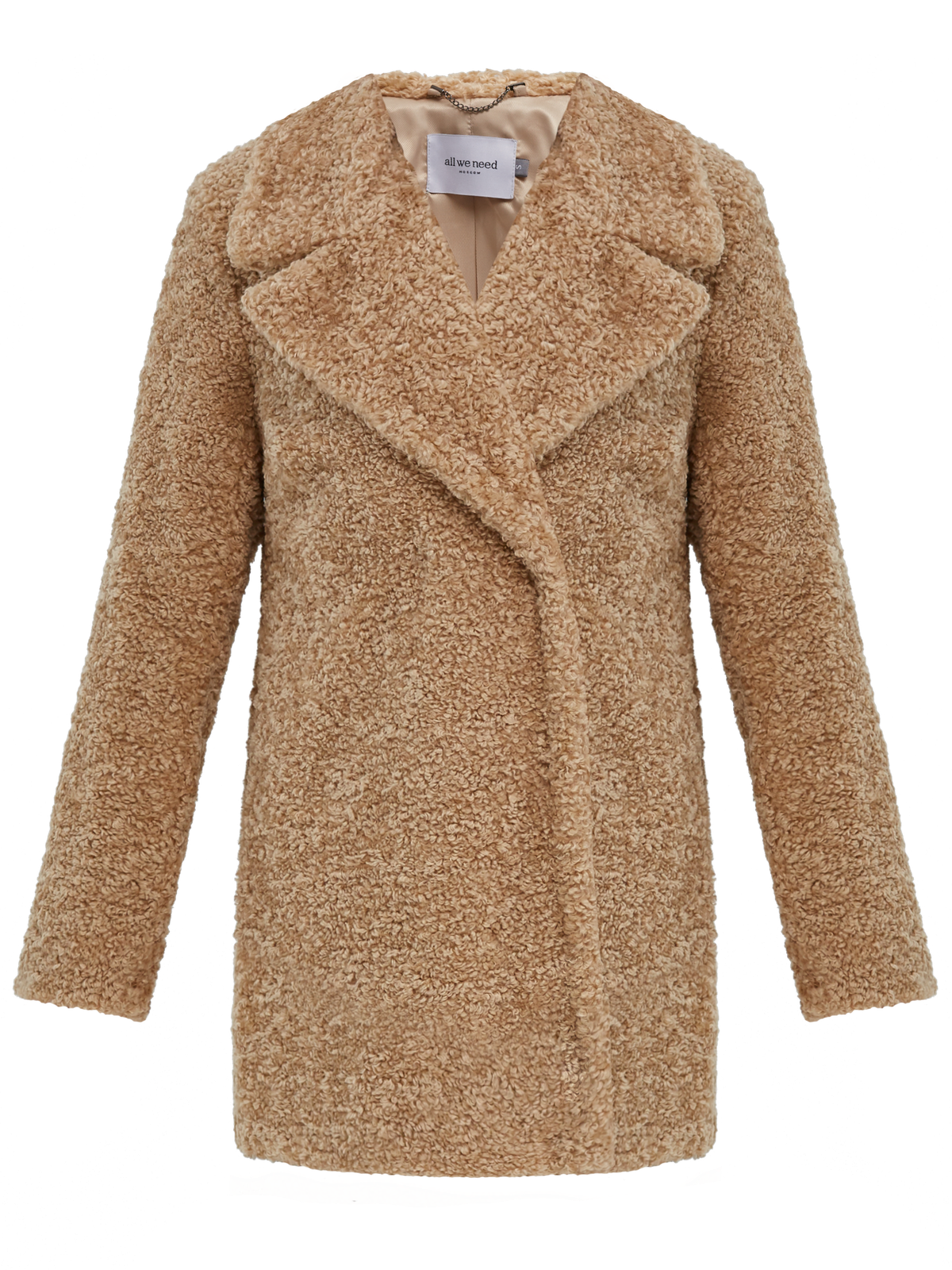 Укороченная шуба из искусственного меха с отделкой под овчину. Застегивается на кнопки. Универсальный фасон позволяет создавать как повседневные, так и вечерние образы.

Температурный режим: до -7/-10 градусов

На модели размер XS