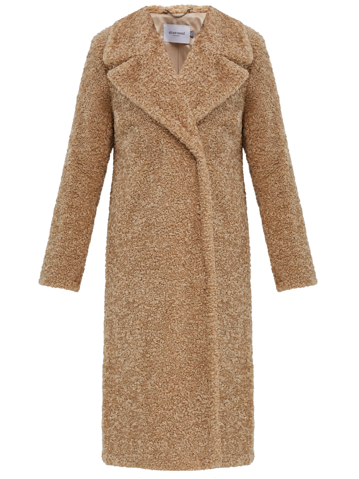 Удлиненнаяшуба из искусственного меха с отделкой под овчину. Застегивается на кнопки. Универсальный фасон позволяет создавать как повседневные, так и вечерние образы.

Температурный режим: до -7/-10 градусов

На модели размер XS