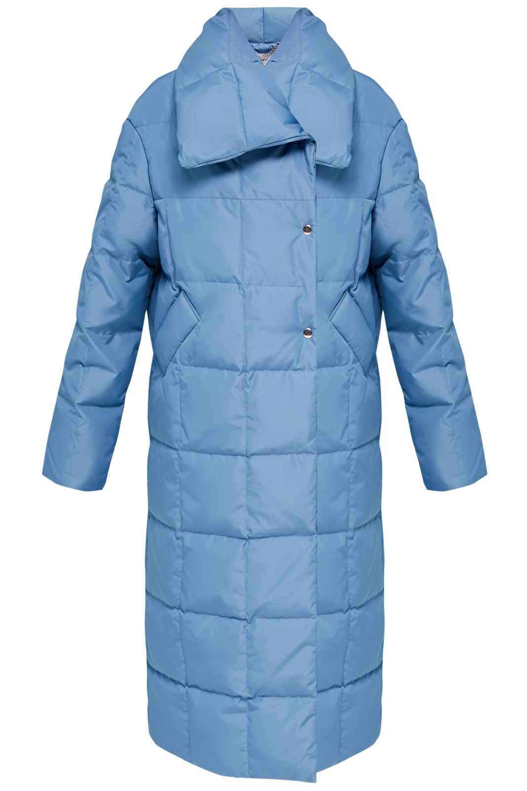 Пуховик-одеяло, цвет: серо-голубой Allweneed Стеганый пуховик - пик популярности в этом сезоне. Данная модель дополненавысоким воротом. Он позволяет носить пуховик без шарфа.
Изделие дополнено втачными карманами.Застежка на кнопки.
У модели удобный крой рукава, что позволяет подвернуть или укоротить его.
Защищает от ветра и дождя, держит тепло до -25.
На модели размер XS/S