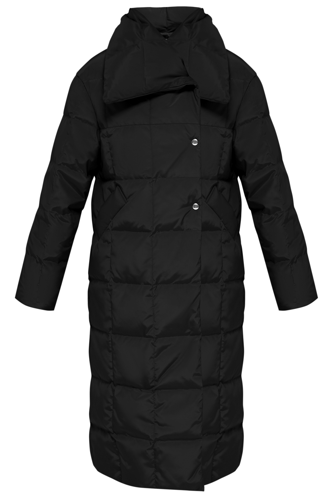 Стеганый пуховик - пик популярности в этом сезоне. Данная модель дополненавысоким воротом. Он позволяет носить пуховик без шарфа.
Изделие дополнено втачными карманами.Застежка на кнопки.
У модели удобный крой рукава, что позволяет подвернуть или укоротить его.

Защищает от ветра и дождя, держит тепло до -25.

На модели размер XS/S