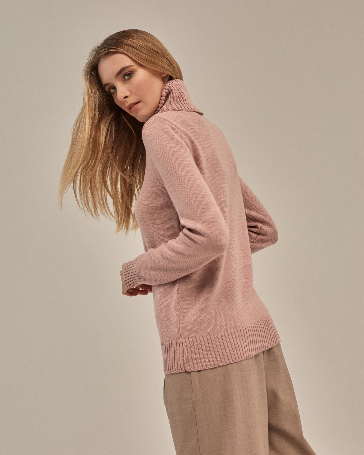 Водолазка, SW-005 (розовый)