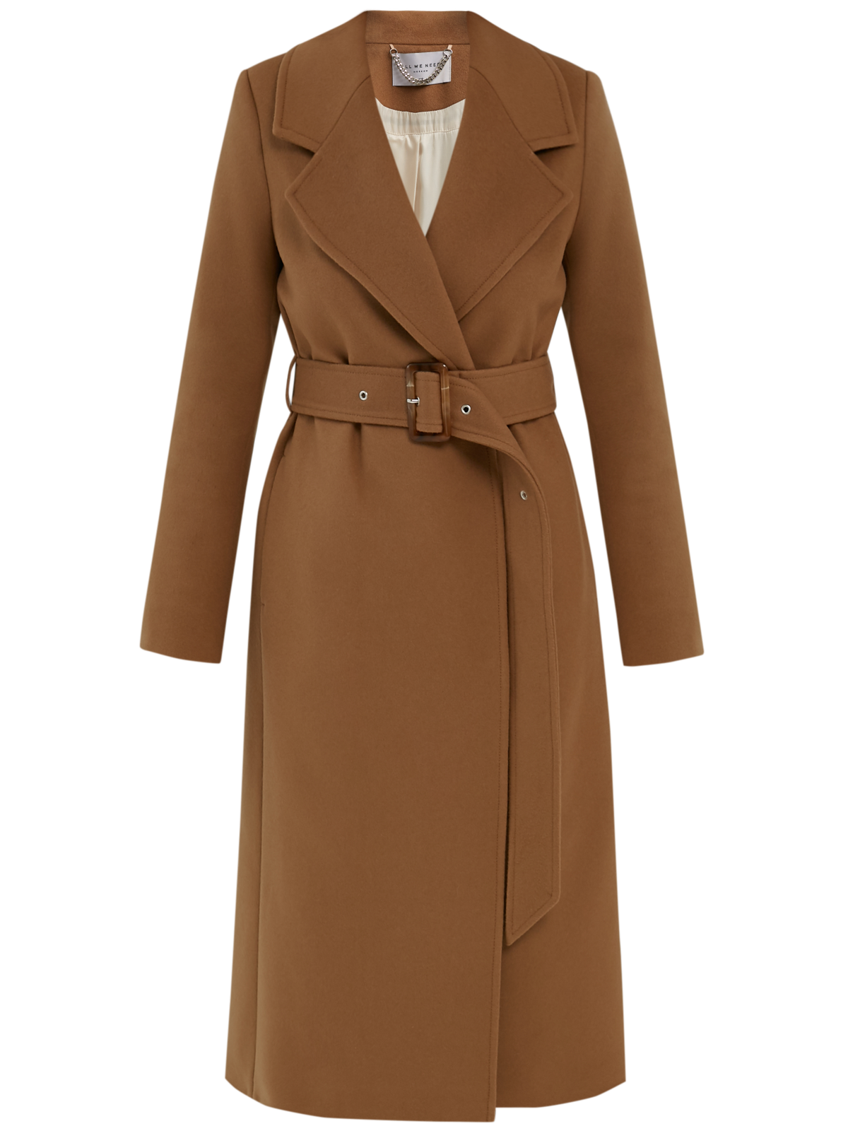 Утепленное пальто-халат с втачанным рукавом классической посадки и английским воротником. Дополнено поясом с пряжкой в тон изделия и скрытыми кнопками по внутренней полочке. Благодаря утонченному крою и утеплителю в подкладке с пальто можно создавать элегантные и женственные зимние образы. Эта модель - один из бестселлеров осенней коллекции, которую мы повторили в утепленном варианте.

Модель будет согревать вас до -10 градусов.

На модели размер XS