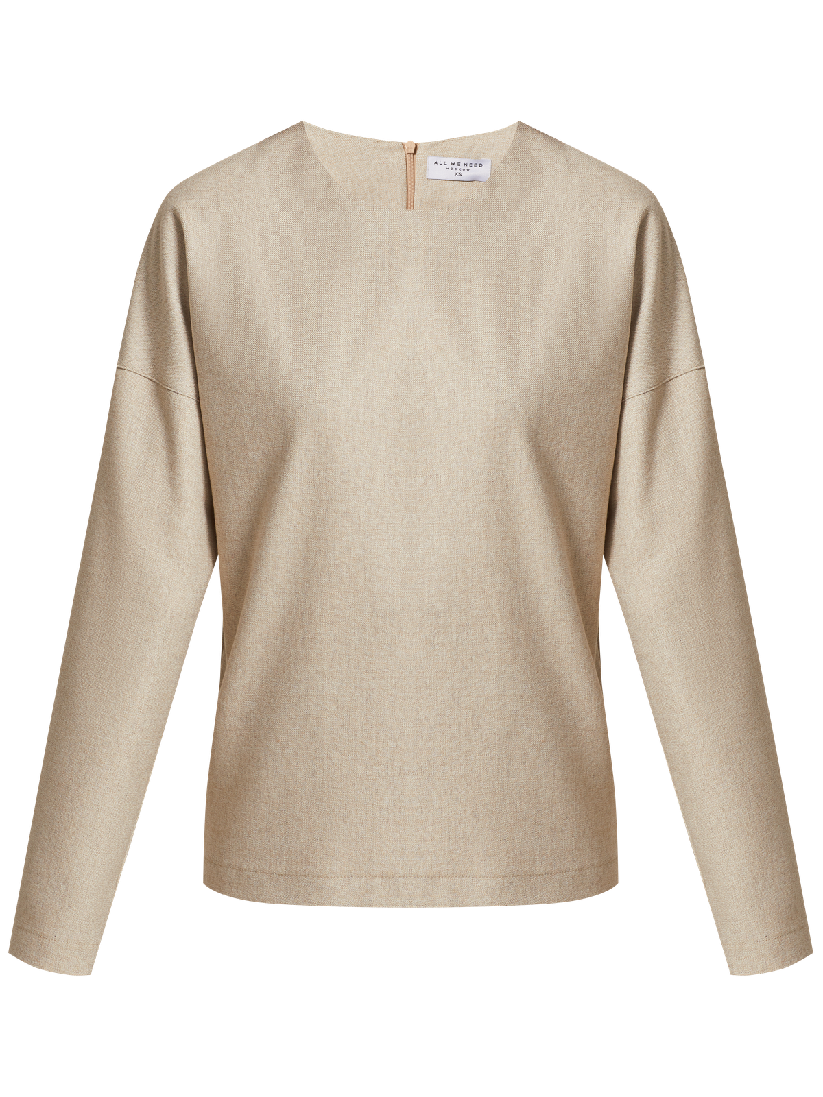 Свитшот свободного кроя со спущеным плечом. Модель дополнена потайной молнией на спинке. Идеальный вариант для расслабленных образов. Дополните свитшот свободными брюками и отправляйтесь на прогулку.

На модели размер XS