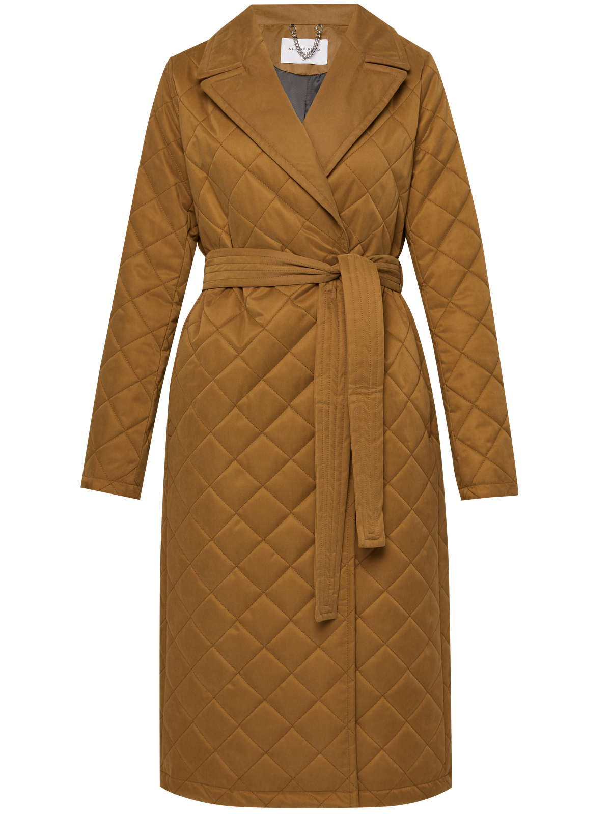 Однобортное стеганое пальто на тонком синтепоне, прямого силуэта. Полочка с центральной бортовой застежкой на 3 пришивные кнопки. Модель дополнена английским воротником и съемным поясом в тон изделия.

Пальто выдержит холод и будет греть вас до -10 градусов.

На модели размер XS