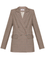 Жакет двубортный с обтяжными пуговицами, цвет: бежево-горчичная клетка Allweneed Двубортный жакет свободного кроя с обтяжными пуговицами и клапанами на карманах. Сочетайте с брюками в тон для создания изысканного, делового или вечернего образа. Бестселлер базовой коллекции, который мы повторили этой осенью в глубоких природных оттенках.
На модели размер XS
