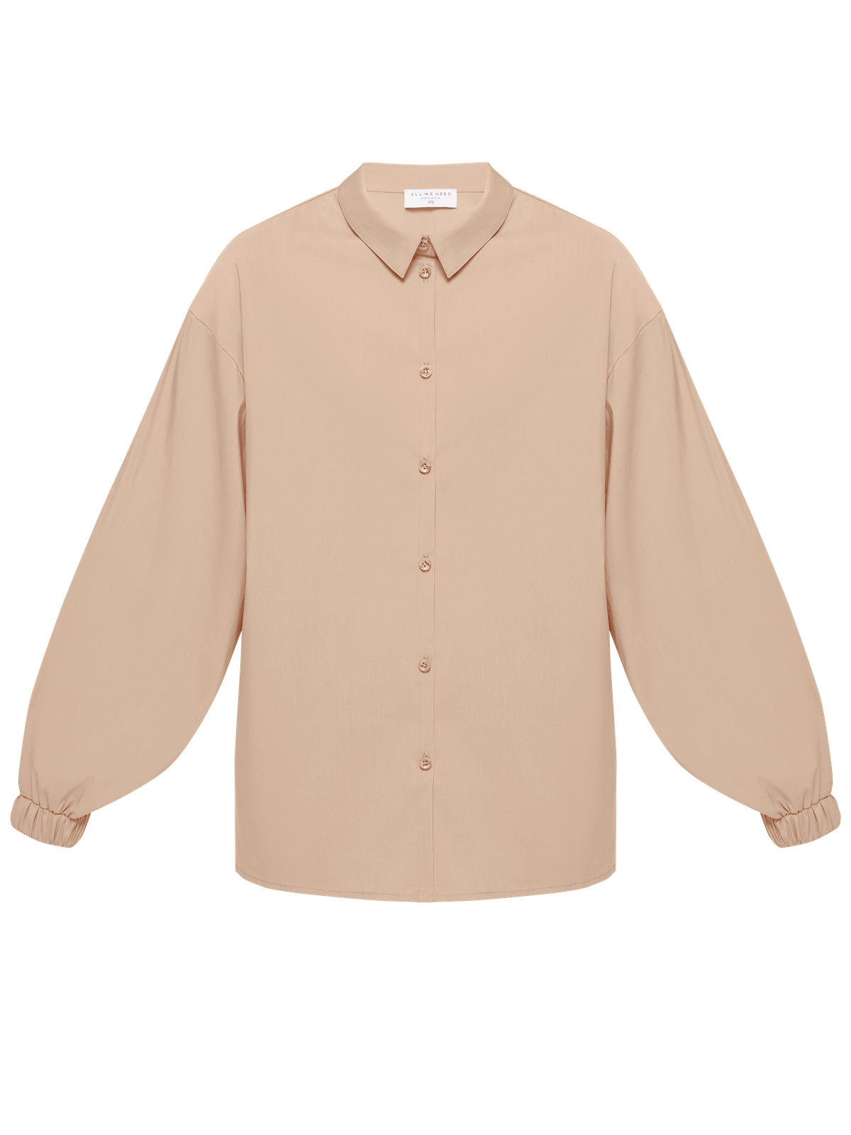 Рубашка с резинкой на манжетах. Свободного кроя с пышными рукавами.Модель выполнена из мягкой и приятной к телу ткани высокого качества. Отлично сочетается с джинсами mom-fit и юбками длины миди. Из обуви выбирайте изящные лодочки или обувь на плоском ходу.

На модели размер S