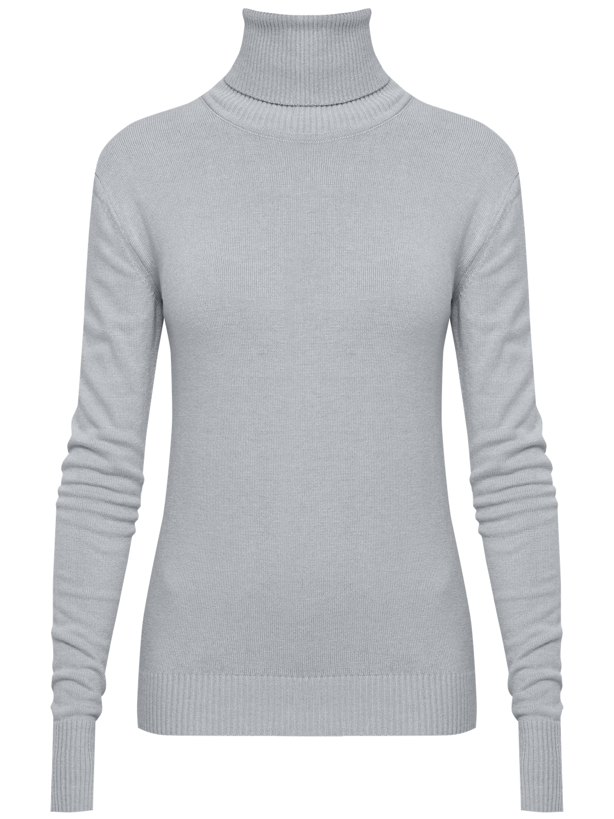 Классическая водолазка с длинным рукавом и высоким воротом. Отлично сочетается с брюками свободного кроя, юбками-карандаш и джинсами mom fit.

На модели размер XS