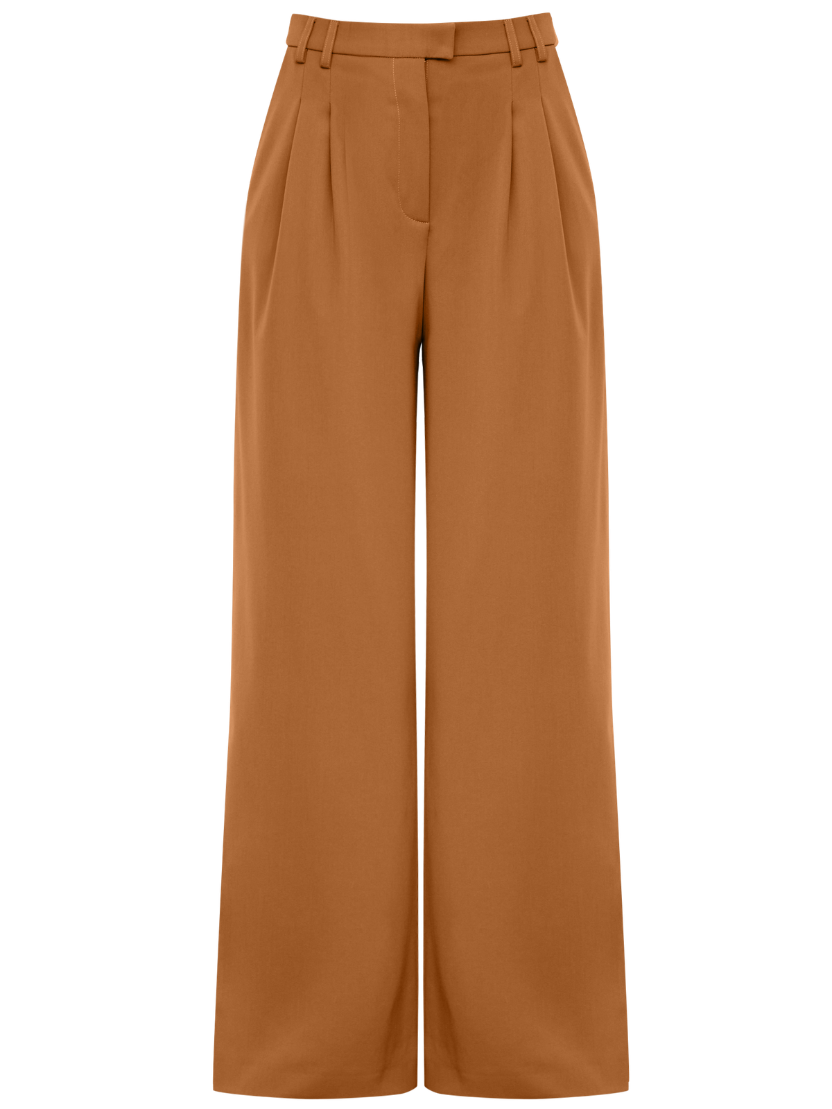 Свободные брюки-палаццо с высокой посадкой. Боковые карманы, декоротивные защипы и застежка на молнию. Отлично дополнит вашвесенний образ. Сочетайте их с элегантными лодочками или обувью на плоском ходу.

На модели размер XS