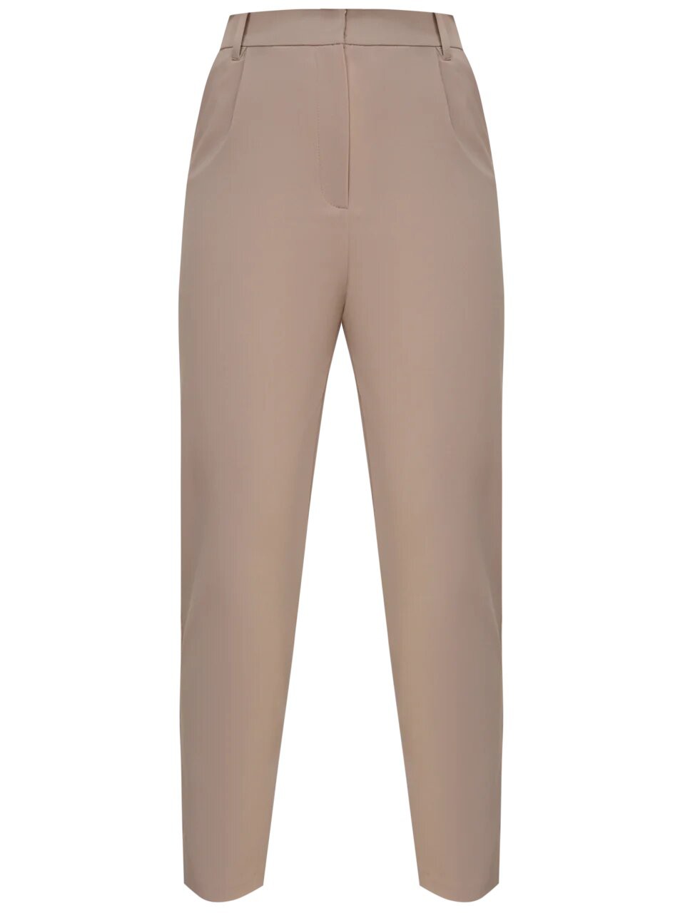 Брюки-бананы со шлевками, цвет: серо-розовый Allweneed
Брюки-бананы из костюмной ткани оформлены пришивным поясом, шлевками для ремня и мягкими сборками. Карманы-листочки сзади.
На модели размер M