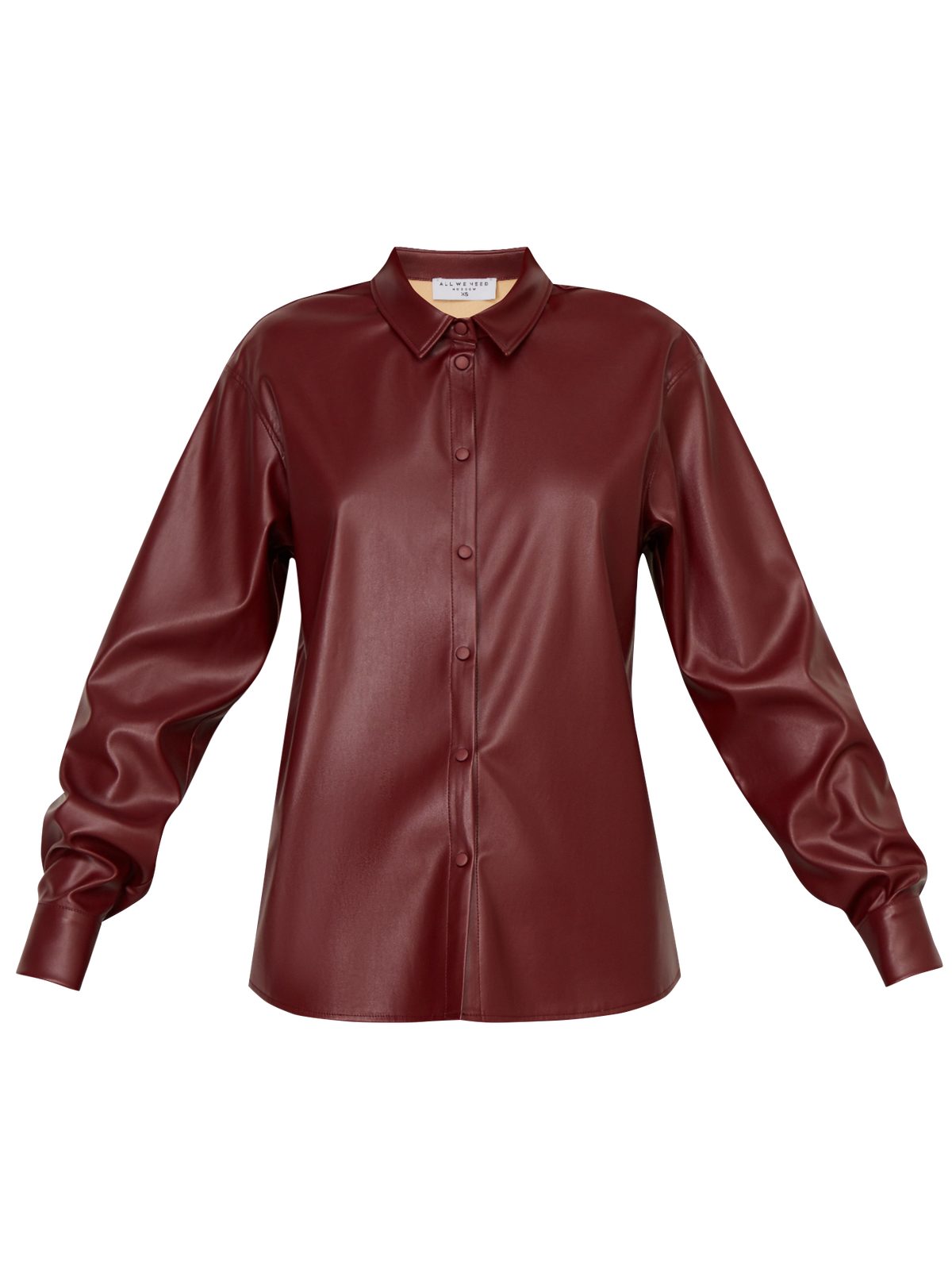 


Рубашка классического кроя выполнена из мягкой экокожи.Модель оформлена отложным воротником, скрытой планкой-застежкой и объемными рукавами с широкими манжетами.

На модели размер XS